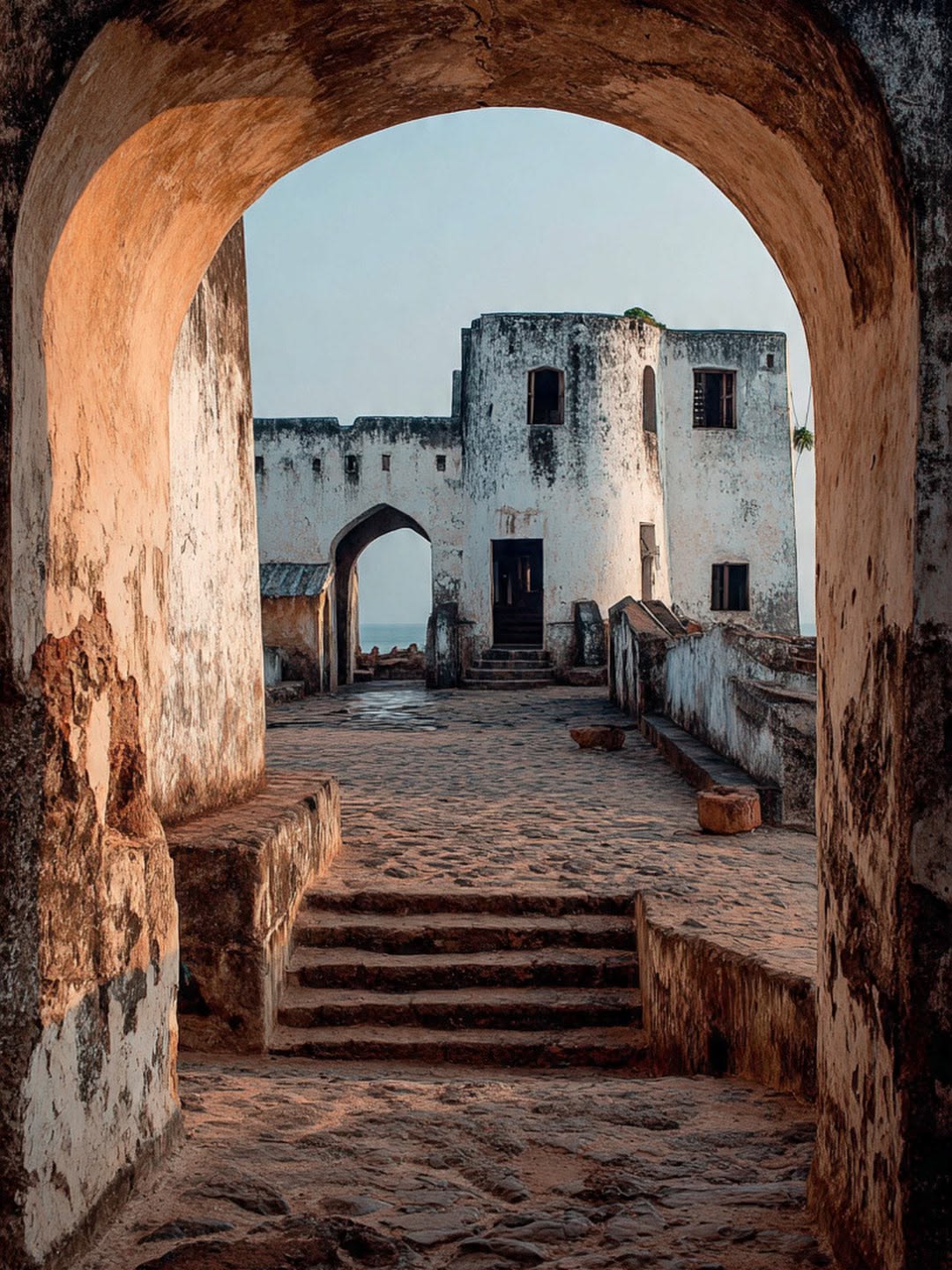 Elmina Castle courtyard