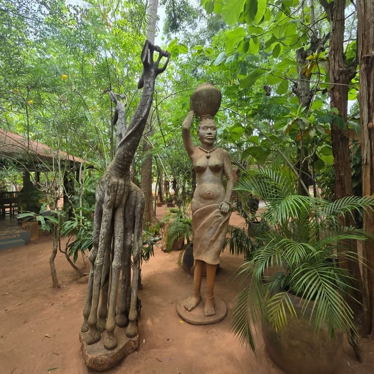 Cultural sculpture garden
